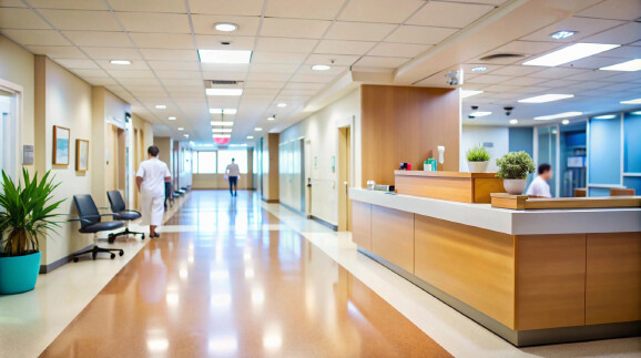 Krankenhausflur