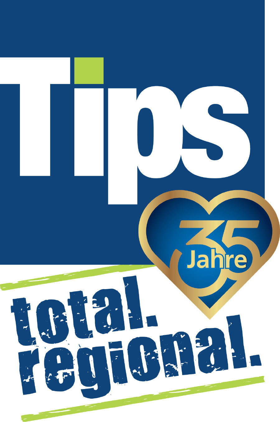 Logo 35 Jahre Tips © -, Tips Logo 35 Jahre Tips © -, Tips