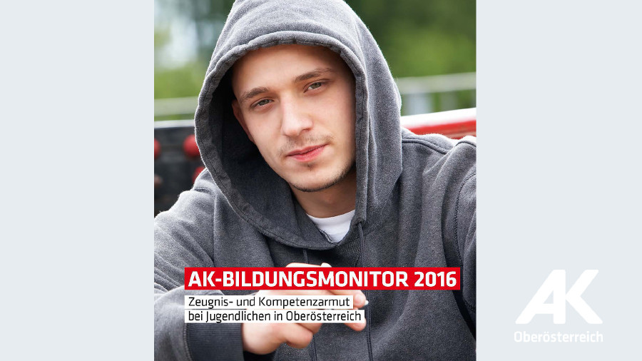 Broschüre "AK-Bildungsmonitor 2016" © -, Arbeiterkammer Oberösterreich Broschüre "AK-Bildungsmonitor 2016" © -, Arbeiterkammer Oberösterreich