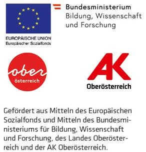 Logos zum geförderten Bildungsprojekt © -, Arbeiterkammer Oberösterreich