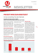 Arbeitsklima Index 2014 - Ausgabe Februar © -, AKOÖ Arbeitsklima Index 2014 - Nr. 1 © -, AKOÖ