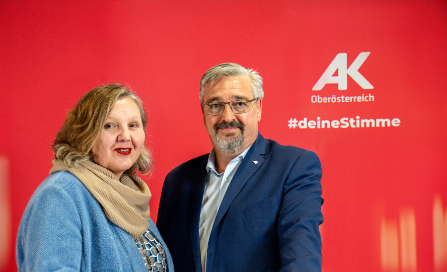 MMag. Heidemarie Staflinger und Andreas Stangl