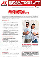 Informationsblatt: Steuerausgleich 2017 © -, AK Oberösterreich Informationsblatt: Steuerausgleich 2017 © -, AK Oberösterreich