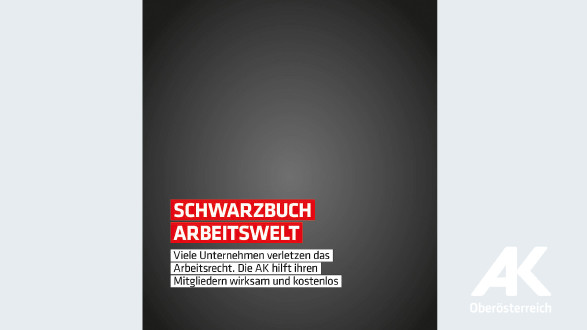 Broschüre Schwarzbuch Arbeitswelt © -, Arbeiterkammer Oberösterreich