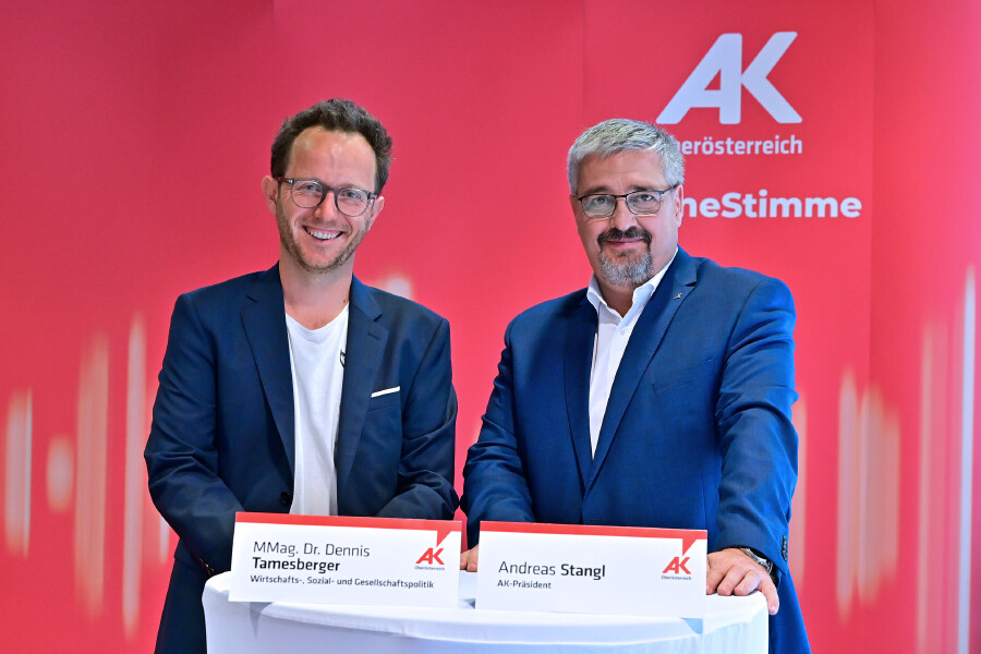 Dennis Tamesberger und Andreas Stangl