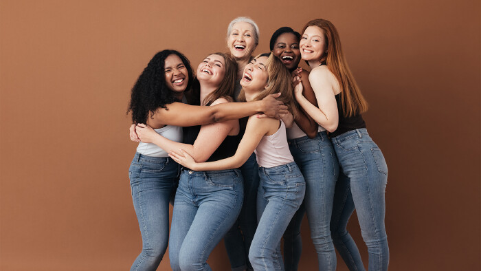 Gruppe unterschiedlicher Frauen