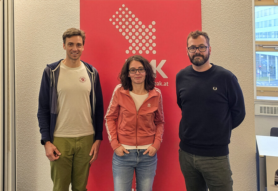 Martin Mahringer (AK Oberösterreich), Viktoria Wimhofer (Streetwork Verein ISI), Andreas Reiter (Institut für Suchtprävention / pro mente OÖ)