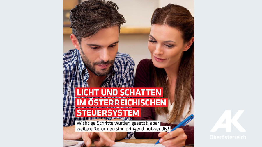 Broschüre Licht und Schatten im österreichischen Steuersystem © -, Arbeiterkammer Oberösterreich