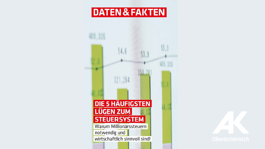 Die 5 häufigsten Lügen zum Steuersystem © -, Arbeiterkammer Oberösterreich