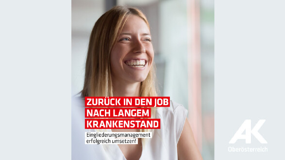 Broschüre: Zurück in den Job nach langem Krankenstand