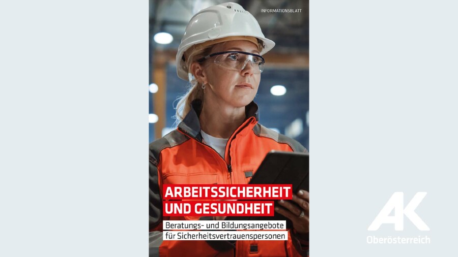 Brosch&uuml;re: Arbeitssicherheit und Gesundheit