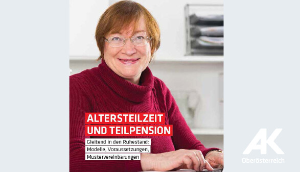 Broschüre Altersteilzeit und Teilpension
