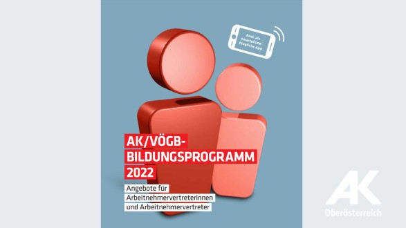 AK/VÖGB-Bildungsprogramm 2022 © -, Arbeiterkammer Oberösterreich