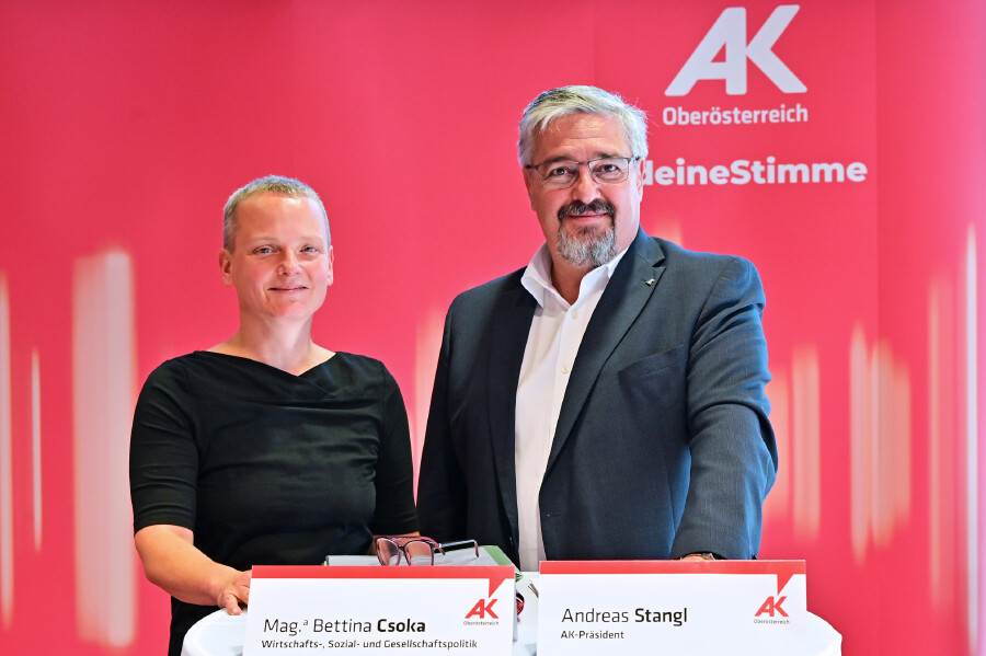 Mag. Bettina Csoka und Andreas Stangl