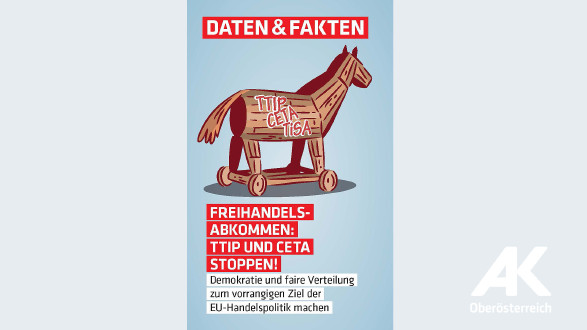 Freihandelsabkommen: TTIP und CETA stoppen! © -, Arbeiterkammer Oberösterreich