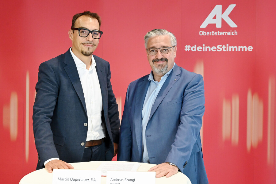 Martin Oppenauer und Andreas Stangl
