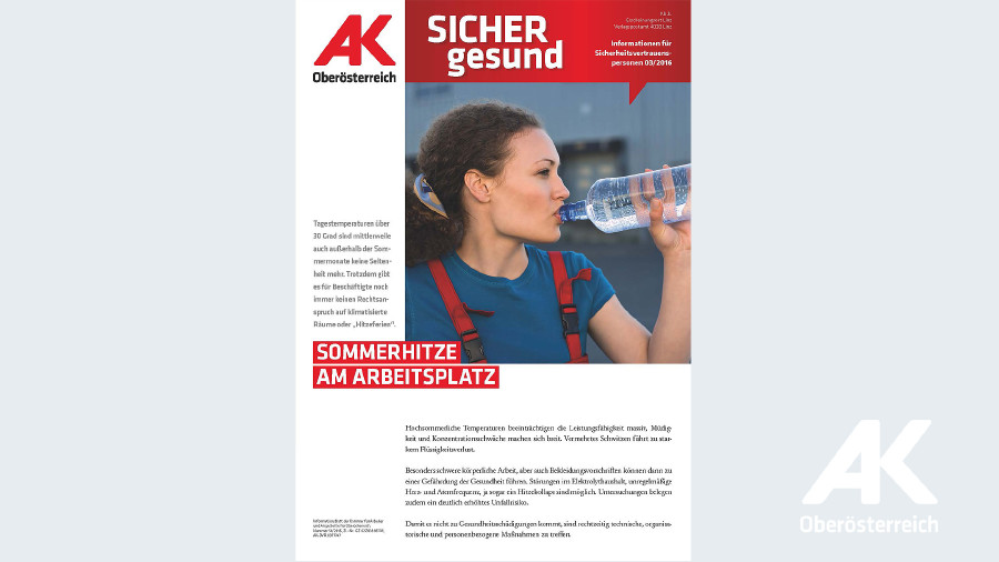 Sicher Gesund 2016 - Nr. 3 © -, Arbeiterkammer Oberösterreich Wandzeitung Sicher Gesund 2016 - Nr. 3 © -, Arbeiterkammer Oberösterreich
