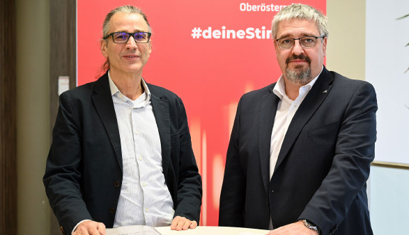 v.l.n.r. Bezirksstellenleiter Werner Wagnest und AK-Präsident Andreas Stangl