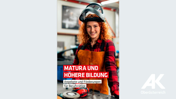 Broschüre: Matura und höhere Bildung