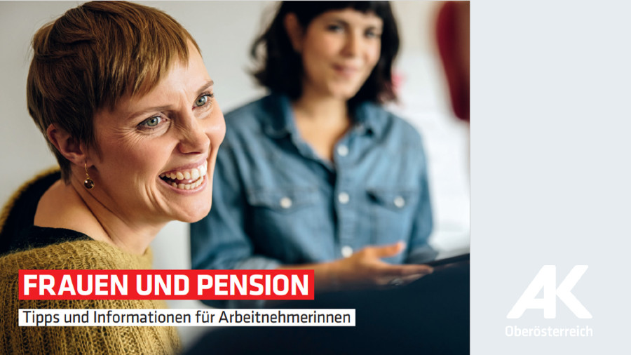 Broschüre Frauen und Pension © -, AK OÖ