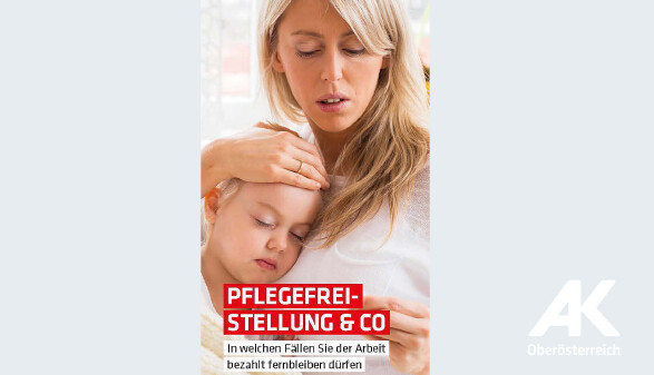 Broschüren-Cover Pflegefreistellung & Co