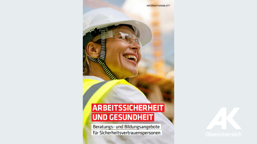 Broschüre: Arbeitssicherheit und Gesundheit