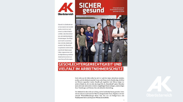 Wandzeitung Sicher Gesund 2018 - Nr. 2 © -, Arbeiterkammer Oberösterreich
