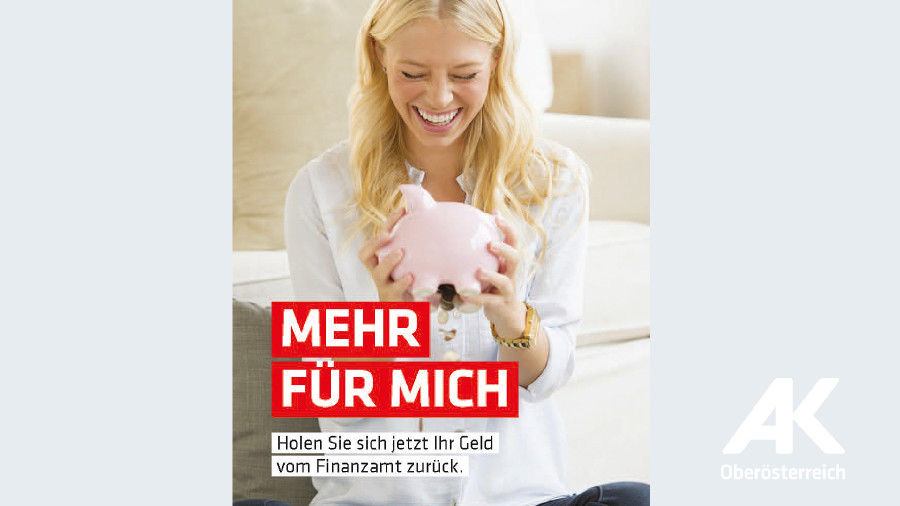 Broschüre: "Mehr für mich" © -, Arbeiterkammer Oberösterreich Broschüre: "Mehr für mich" © -, Arbeiterkammer Oberösterreich