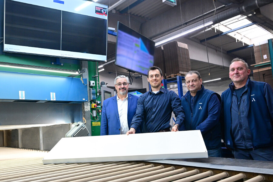 Pr&auml;sentation des AK-Zukunftsfondsprojektes bei Fural Metalldecken