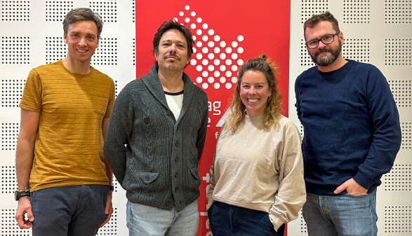  Martin Mahringer (AK O&Ouml;), Thorsten Hasawendt (Verein ISI Streetwork), Stephanie Heinrich (Jugendcoaching Soziale Initiative), Andreas Reiter (Institut f&uuml;r Suchtpr&auml;vention/ pro mente O&Ouml;)