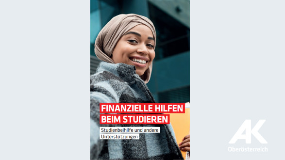 Broschüre: Finanzielle Hilfen beim Studieren © -, Arbeiterkammer Oberösterreich