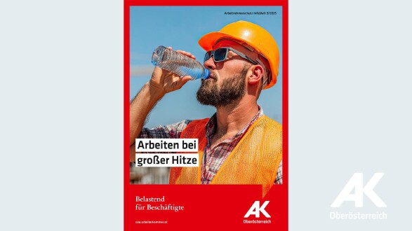 Infoblatt: Arbeiten bei gro&szlig;er Hitze