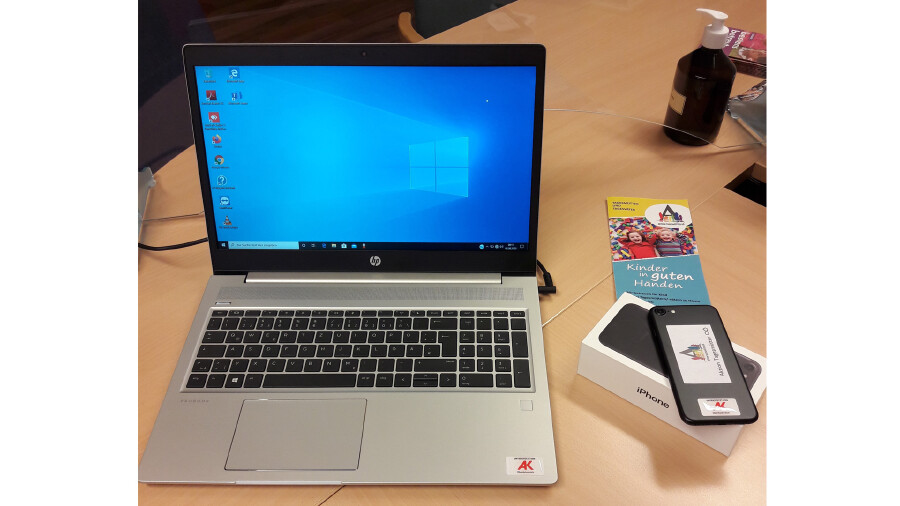 Vom AK-Zukunftsfonds gef&ouml;rderte Hardware