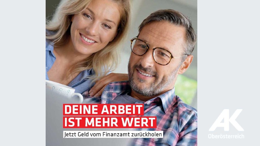 Broschüre: Deine Arbeit ist mehr wert © Arbeiterkammer Oberösterreich