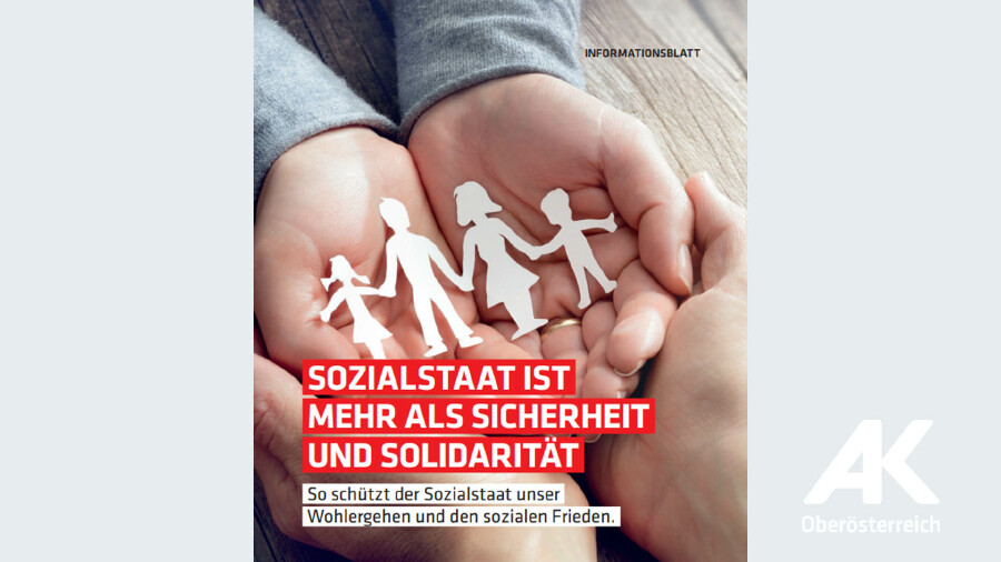 Broschüre: Sozialstaat ist mehr als Sicherheit und Solidarität