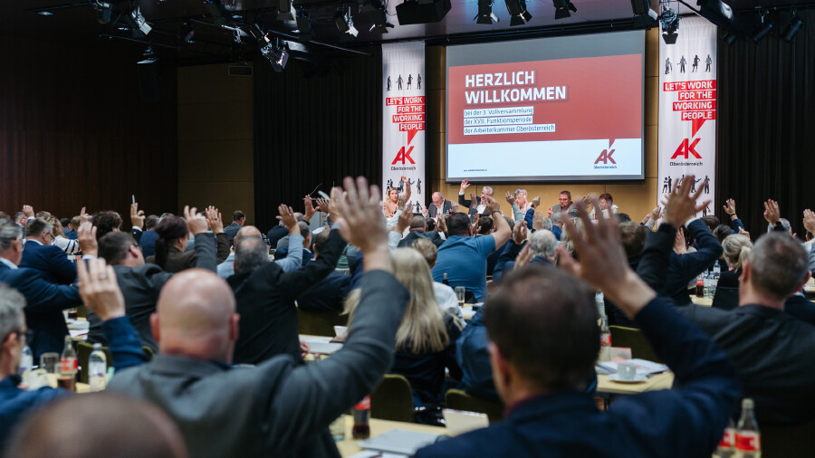 Abstimmung 3. Vollversammlung